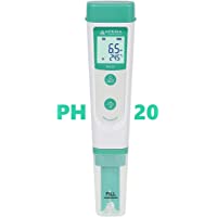 Apera Instruments PH20 - Medidor de pH de valor- medidor de bolsillo- impermeable- ±0-1 pH de precisión- rango de 0-14…